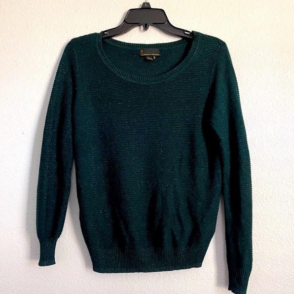 Green Sparkle light Sweater - Picture 1 of 4